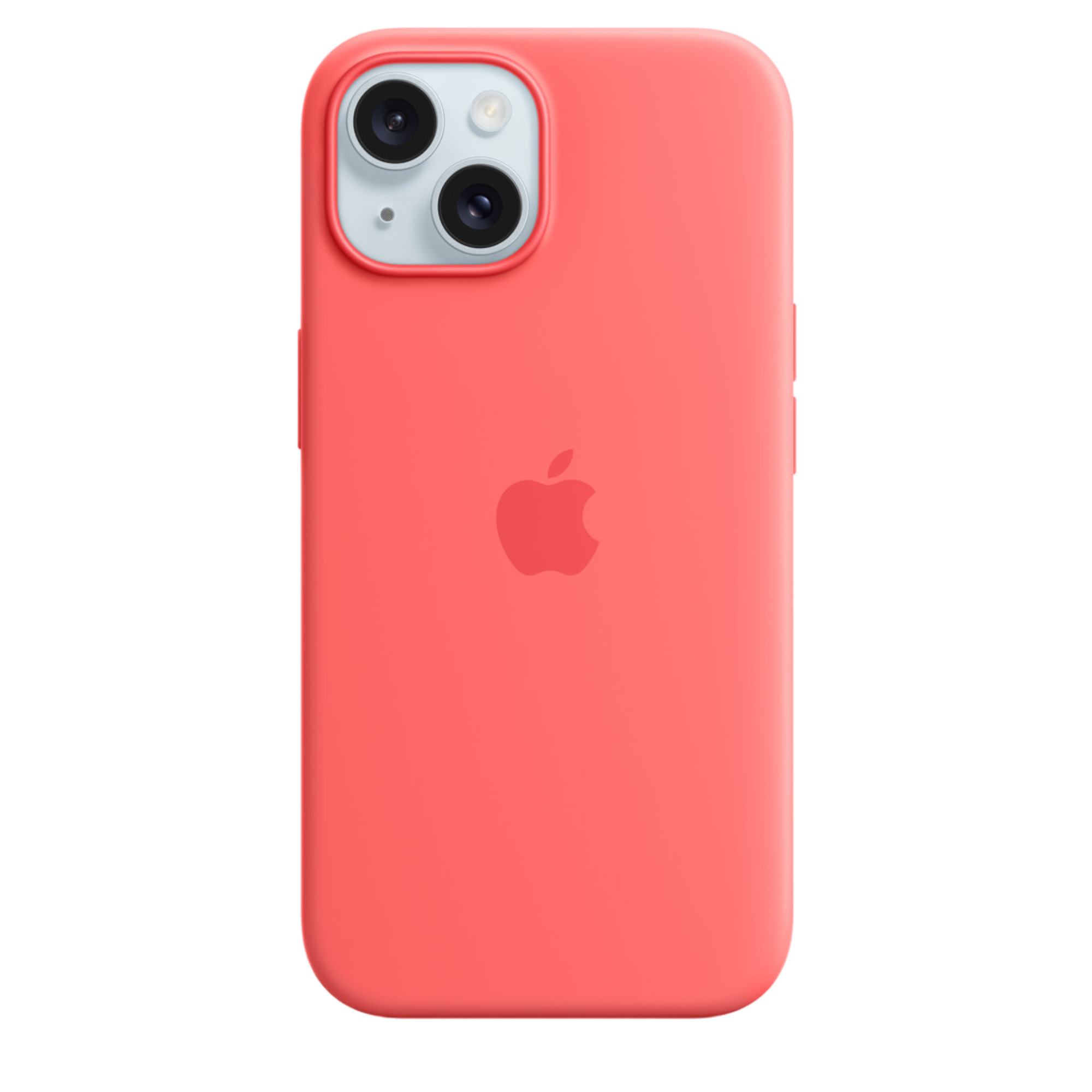 iPhone 15 Silicone Case with MagSafe - Guava - alAsil